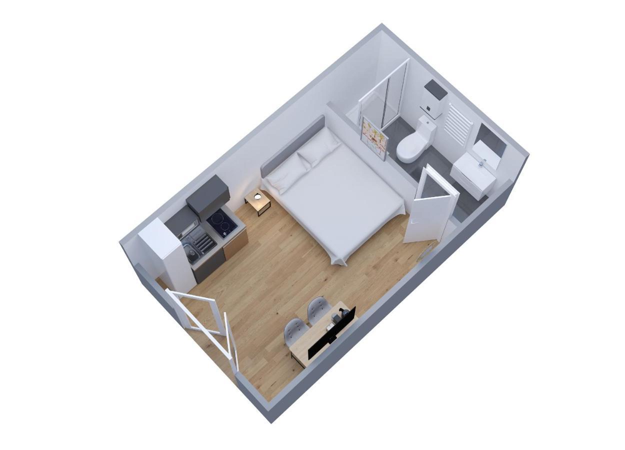 Residence Duguay - Centre Ville - Porte B - Appartements Tout Confort - Neuf - Nouveau Лориан Екстериор снимка